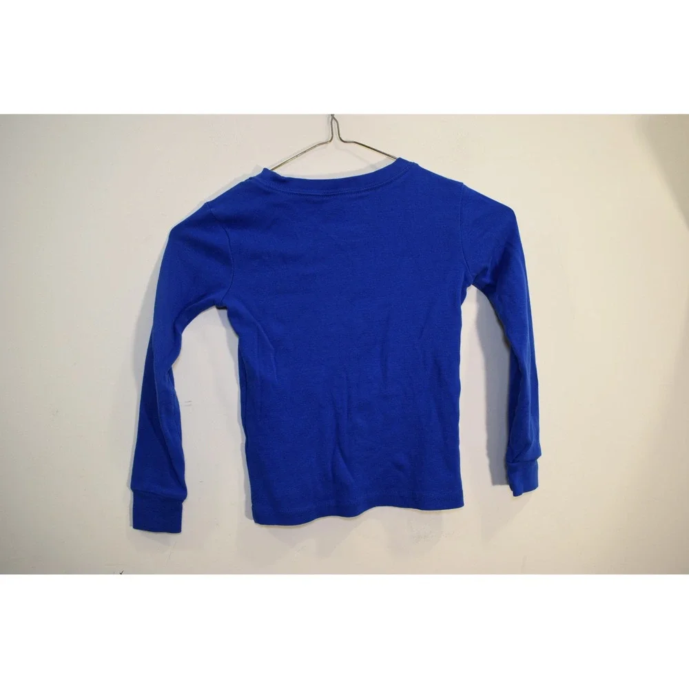 2014 Gymboree Eric Carle Polar Bear Blue Long Sleeve Shirt Kids BOYS 6